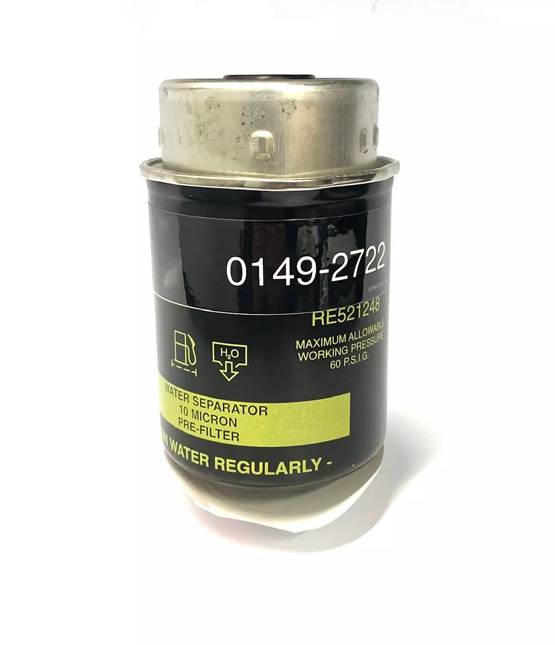 -NEW- John Deere RE521248 / Onan 149-2722 , Fuel Filter / Water Separator -OEM-