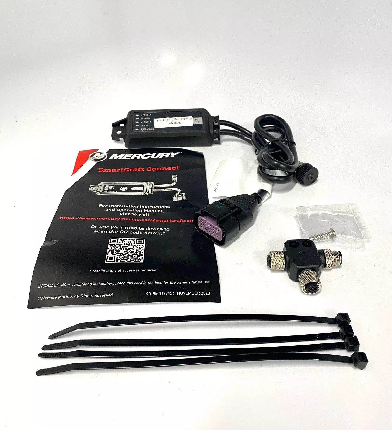 new-mercury-98-8m0173703-smartcraft-connect-module-triple-quad-engine-oem -NEW- Mercury 98-8M0173703, SmartCraft Connect Module, Triple / Quad Engine, OEM