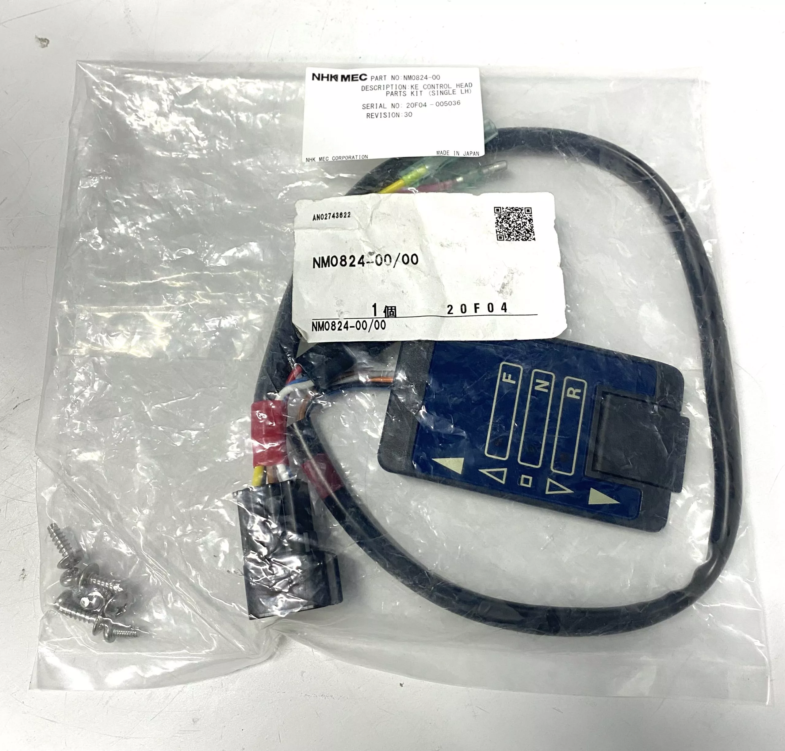 new-nhk-mec-nm0824-00-ke-control-head-rebuild-kit-left-hand-lever -NEW- NHK MEC NM0824-00, KE Control Head Rebuild Kit - Left Hand Lever