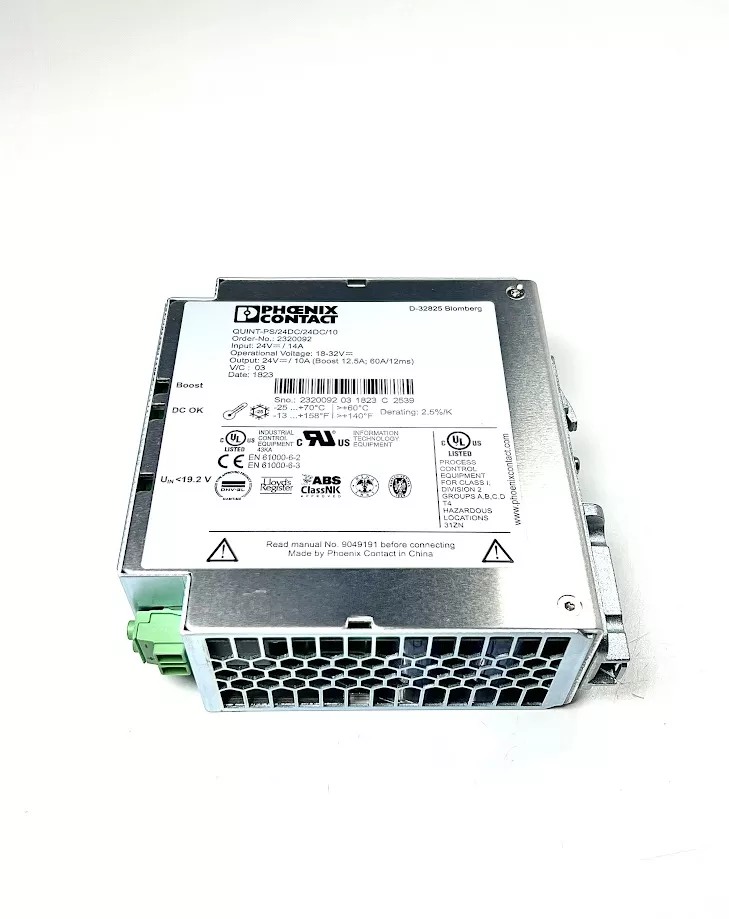 new-phoenix-contact-quint-ps-24dc-24dc-10-dc-dc-converter-module-oem -NEW- Phoenix Contact, QUINT-PS/24DC/24DC/10, DC-DC Converter Module, OEM