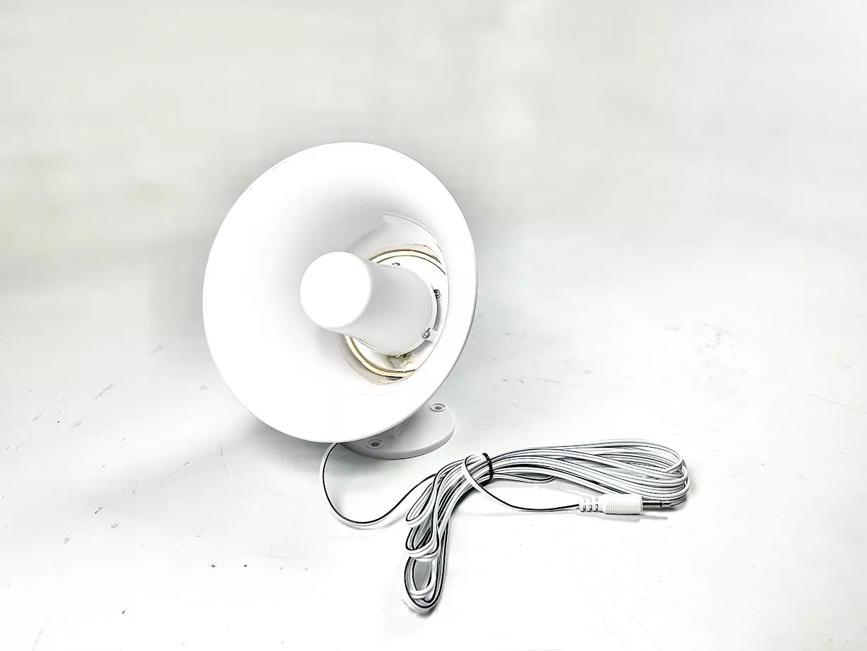 new-speco-spc-5p-5in-x-5in-pa-speaker-horn-8-ohms-white-oem -NEW- Speco SPC-5P, 5in x 5in, PA Speaker Horn, 8 Ohms, White, OEM