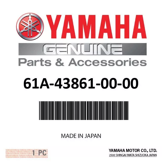 O-RING - 61A-43861-00-00