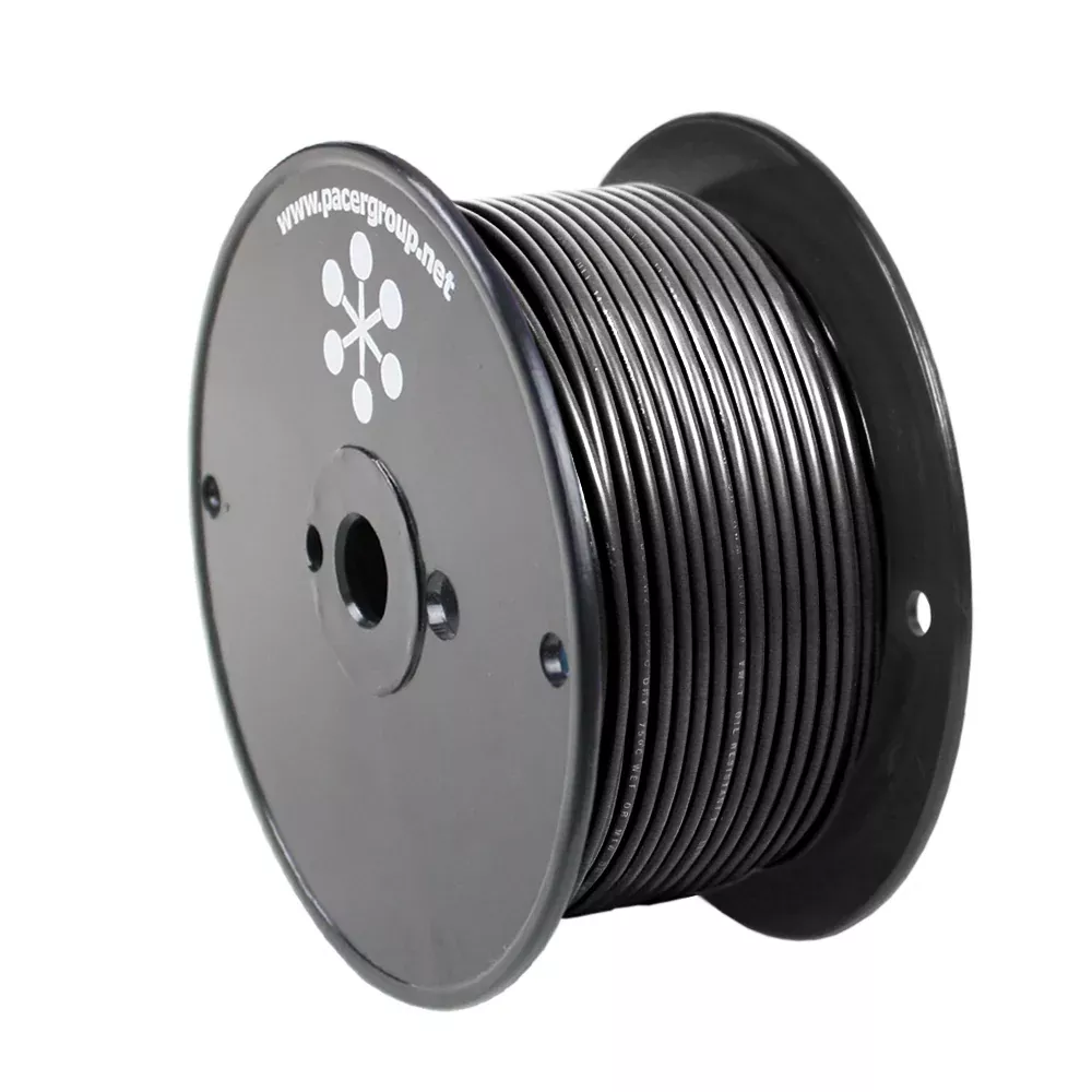 Pacer Black 16 AWG Primary Wire - 250[WUL16BK-250]