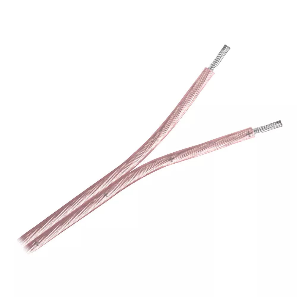 pacer-clear-182-awg-two-conductor-speaker-wire-100-w182aclr100 Pacer Clear 182 AWG Two Conductor Speaker Wire 100 W182ACLR100