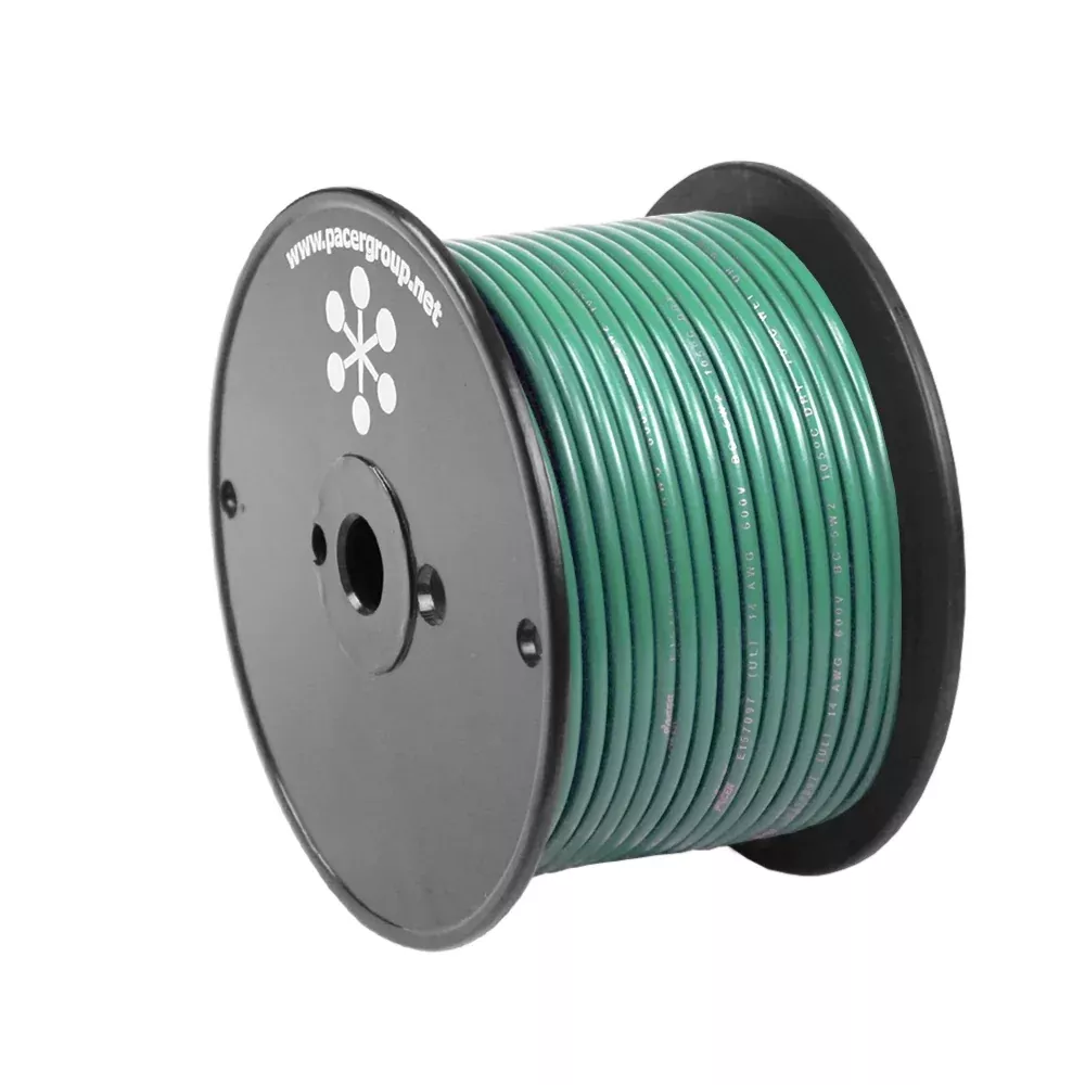 Pacer Green 18 AWG Primary Wire - 100[WUL18GN-100]