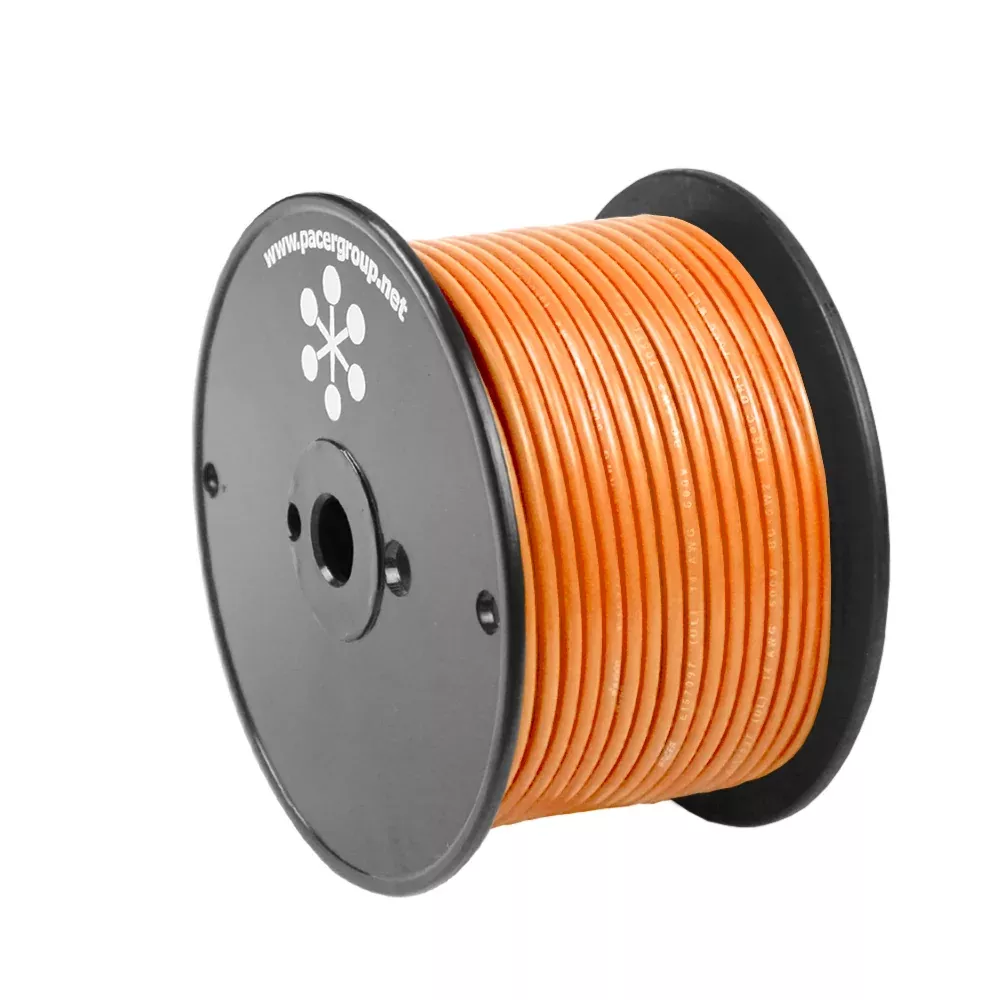 Pacer Orange 16 AWG Primary Wire - 100[WUL16OR-100]