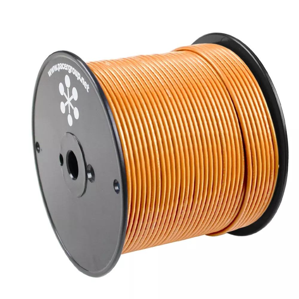 Pacer Orange 18 AWG Primary Wire - 500[WUL18OR-500]