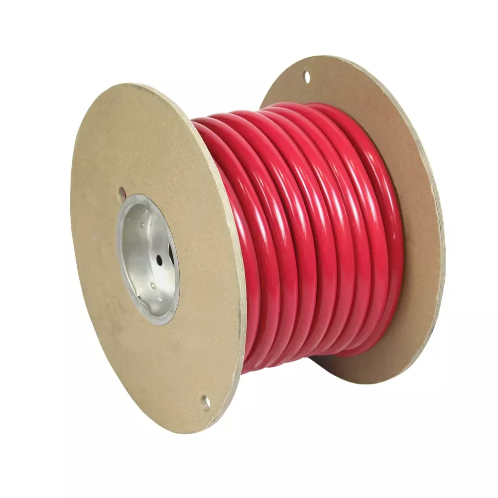 Pacer Red 1/0 AWG Battery Cable - 25[WUL1/0RD-25]