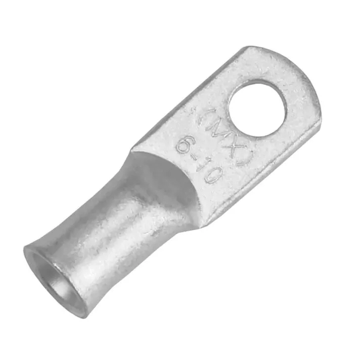 pacer-tinned-lug-6-awg-10-stud-size-10-pack Pacer Tinned Lug 6 AWG - #10 Stud Size - 10 Pack