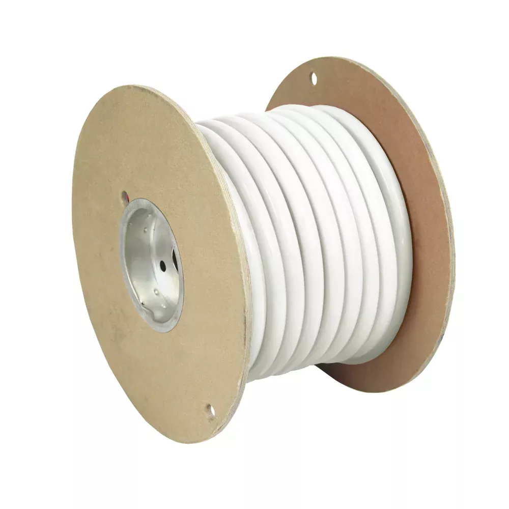 Pacer White 6 AWG Battery Cable - 50[WUL6WH-50]
