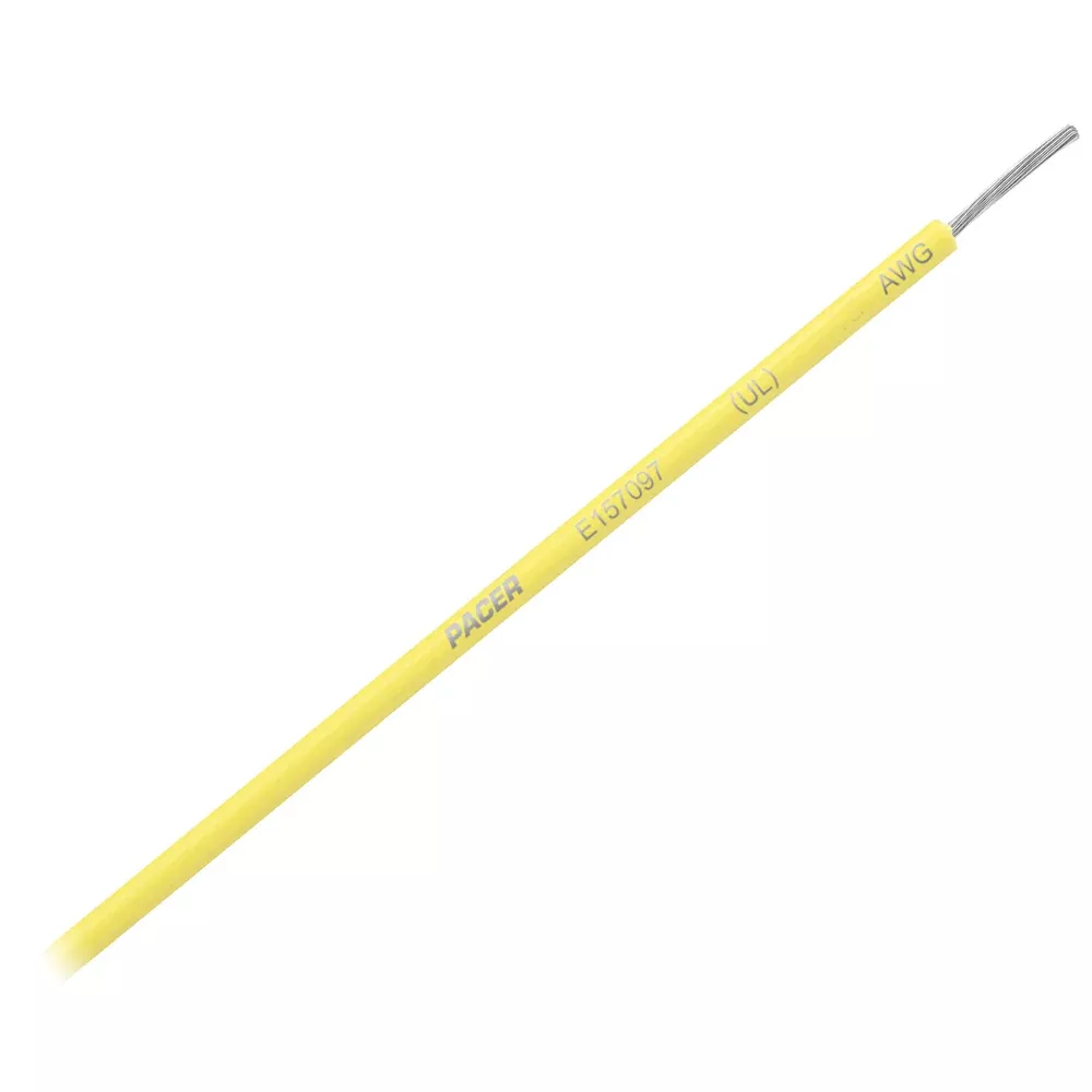 pacer-yellow-14-awg-primary-wire-25-wul14yl-25 Pacer Yellow 14 AWG Primary Wire - 25' - WUL14YL-25
