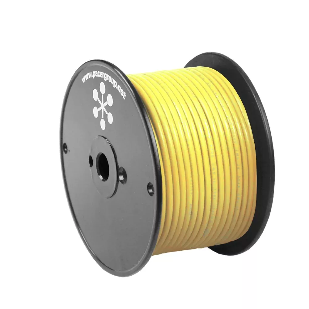 Pacer Yellow 18 AWG Primary Wire - 100[WUL18YL-100]