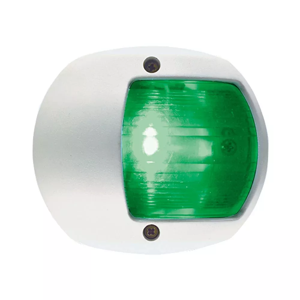 perko-led-side-light-green-12v-white-plastic-housing Perko LED Side Light - Green - 12V - White Plastic Housing