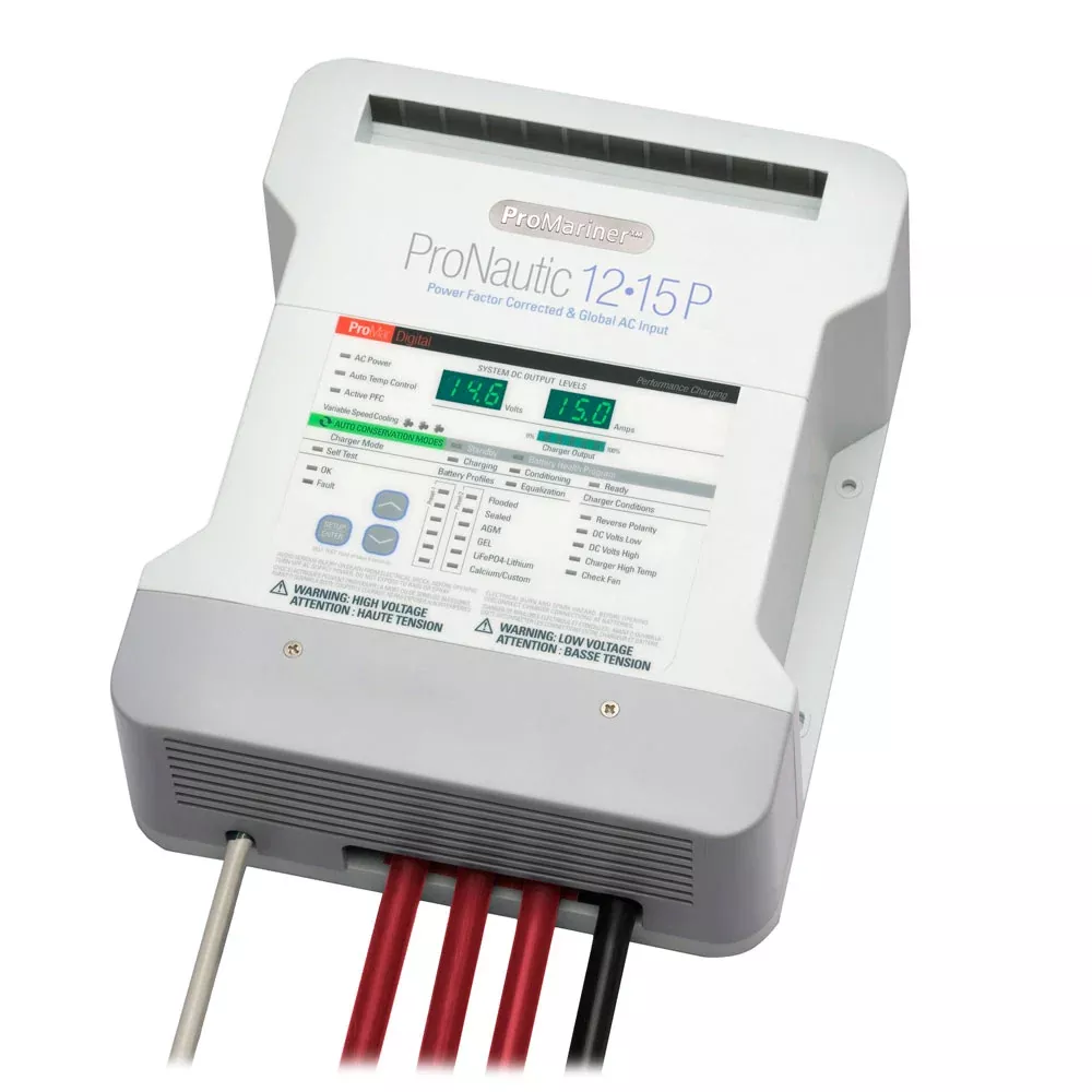 promariner-pronautic-1215p-15-amp-3-bank-battery-charger-63115 ProMariner ProNautic 1215P 15 Amp 3 Bank Battery Charger 63115