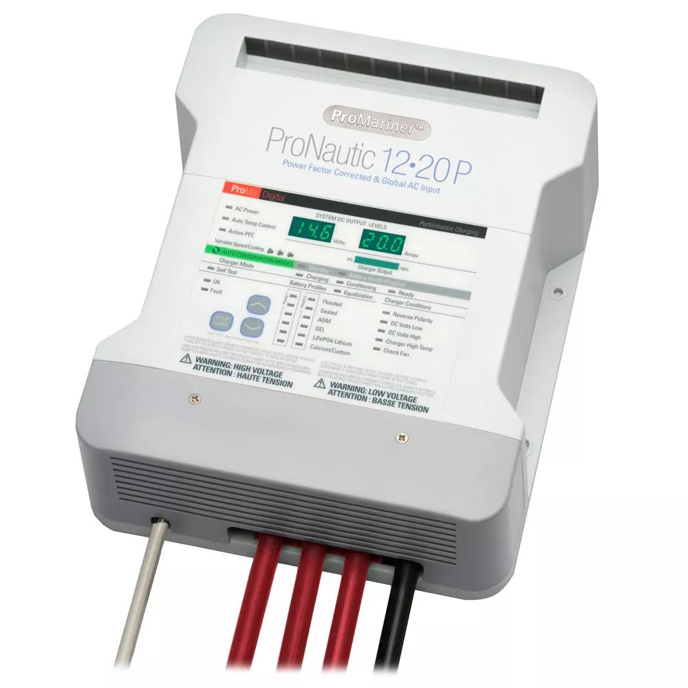 promariner-pronautic-1220p-20-amp-3-bank-battery-charger-63120 ProMariner ProNautic 1220P 20 Amp 3 Bank Battery Charger 63120