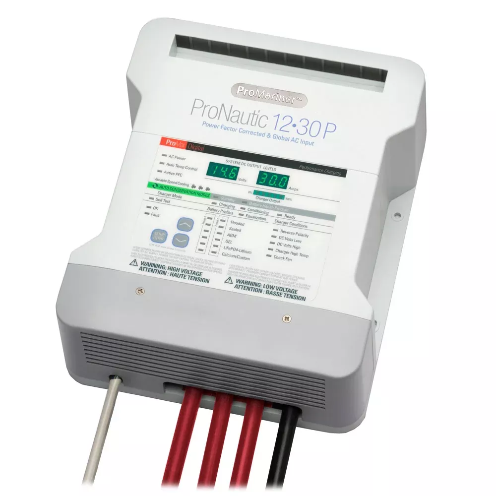 promariner-pronautic-1230p-30-amp-3-bank-battery-charger-63130 ProMariner ProNautic 1230P 30 Amp 3 Bank Battery Charger 63130