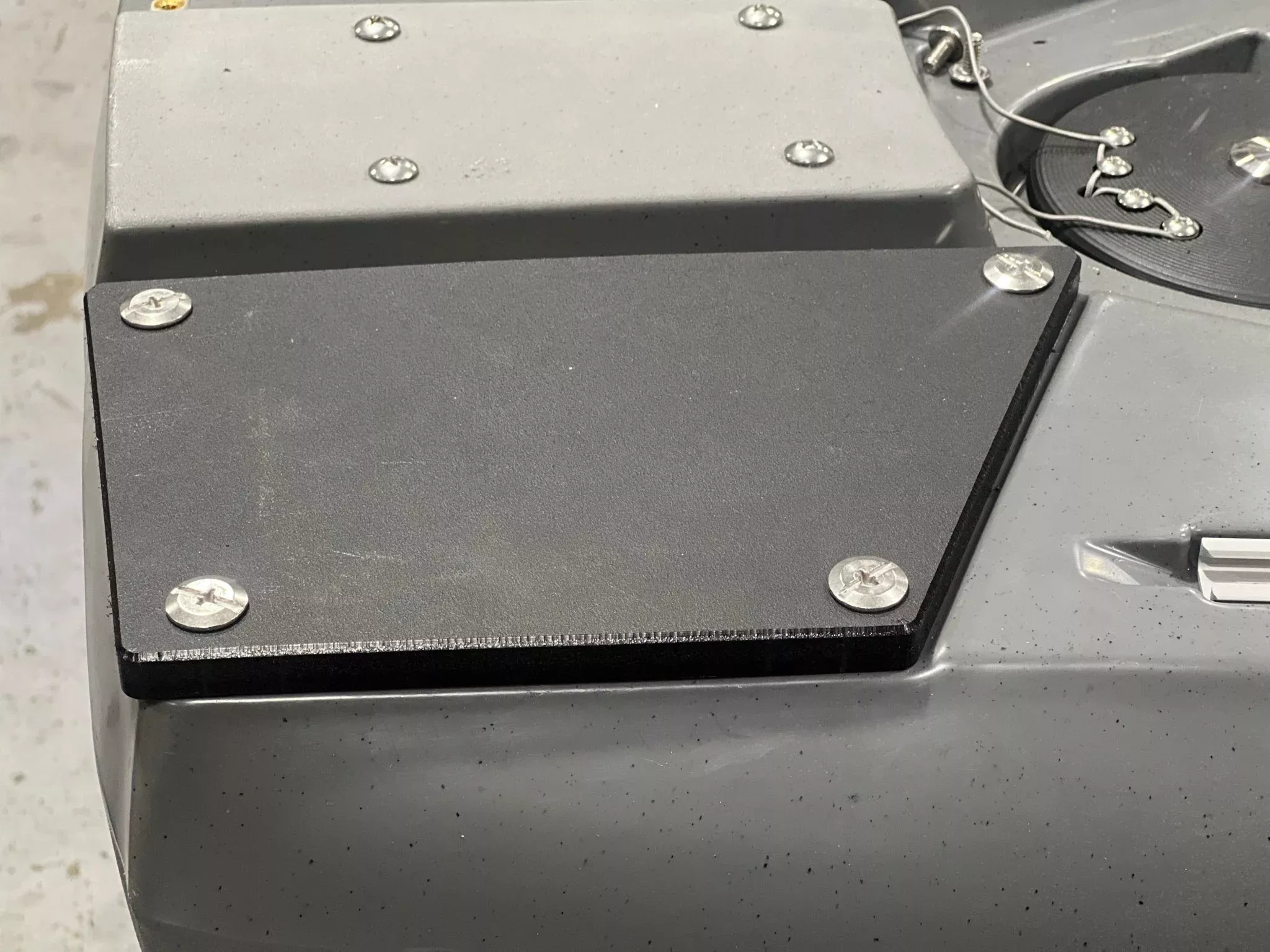 PWR 129 Stern Mounting Plate