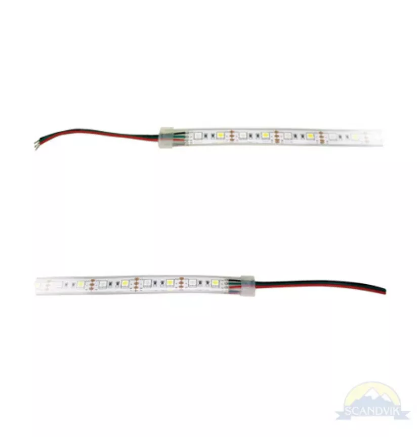 Scandvik Dual Color Flex-Strip Light Blue/White 16.5', 41524P