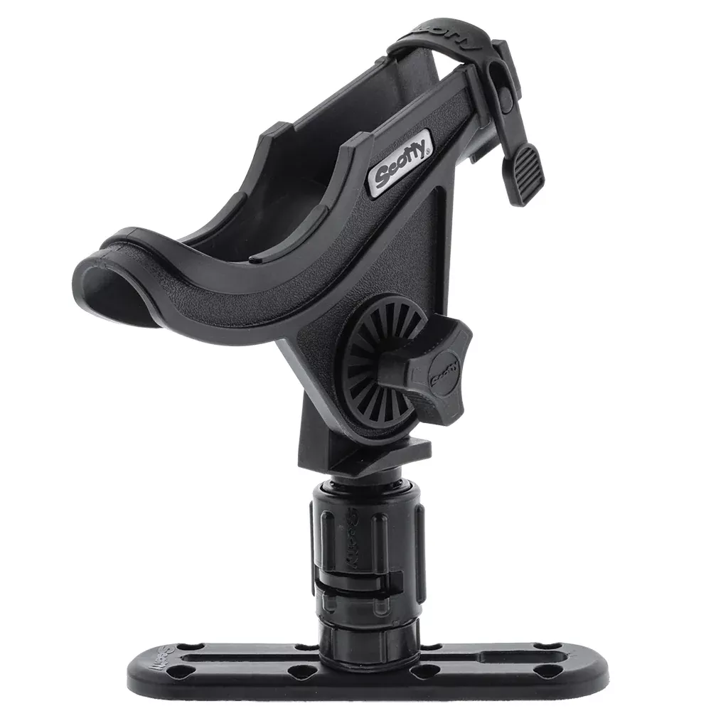 scotty-282-baitcaster-rod-holdertrack-combo-w-gearhead-4-track-028 Scotty 282 Baitcaster Rod HolderTrack Combo w/Gearhead & 4" Track [028