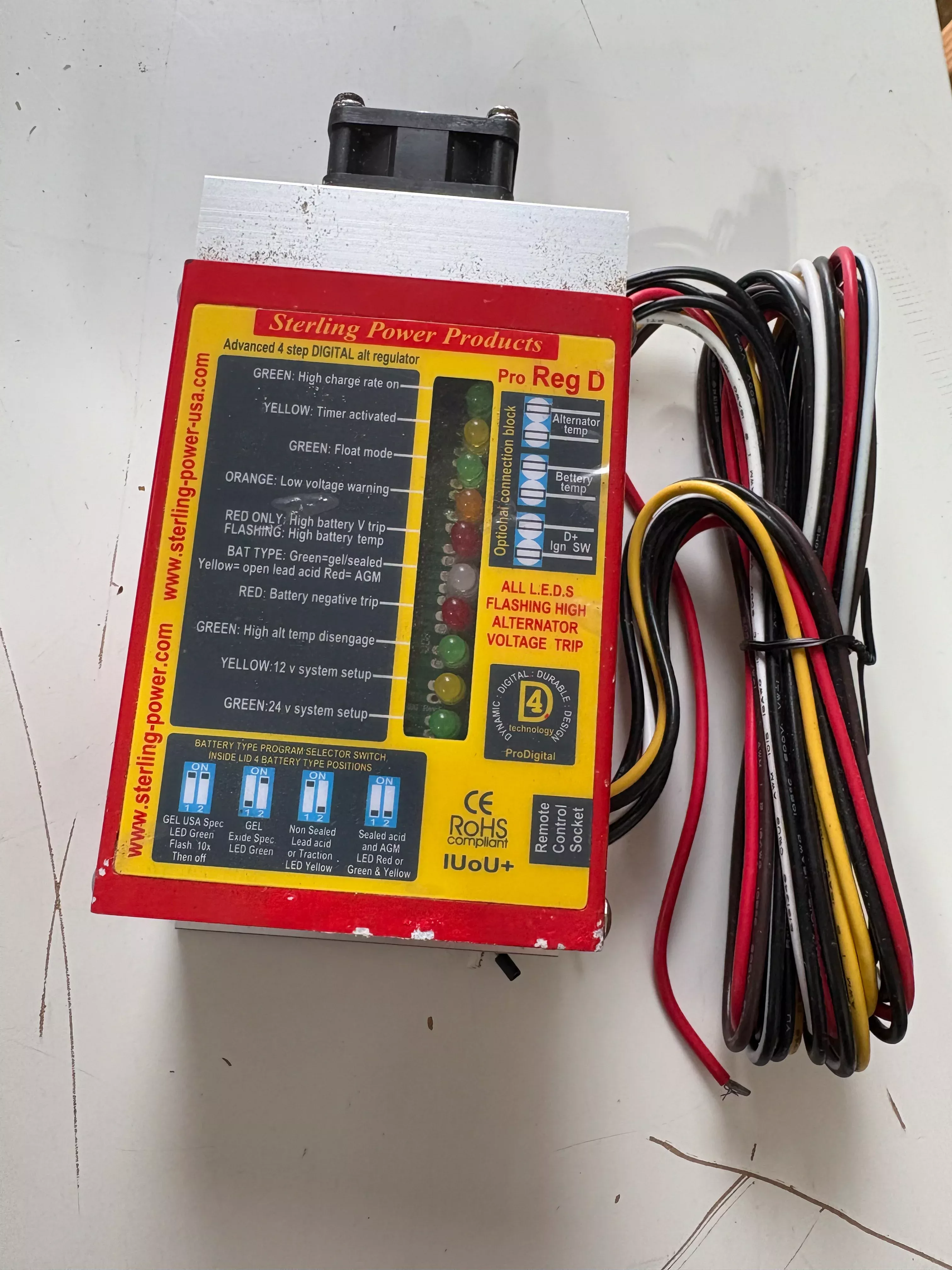sterling-power-products-advanced-4-step-digital-alt-regulator-pro-reg Sterling Power Products Advanced 4 Step Digital Alt Regulator Pro Reg