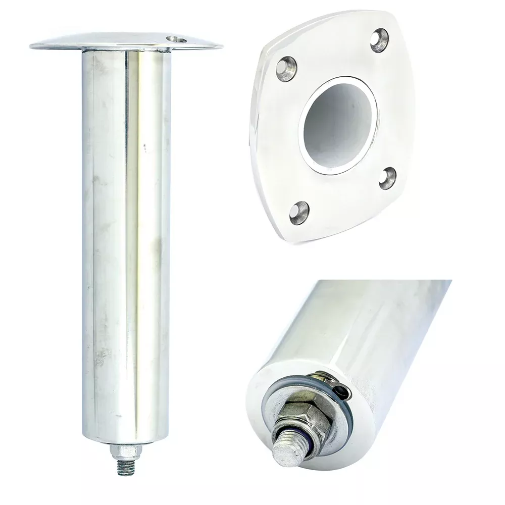tigress-4-hole-swivel-rectangular-head-rod-holder-0-degree-10-1-2 Tigress 4 Hole Swivel Rectangular Head Rod Holder - 0 Degree - 10-1/2"