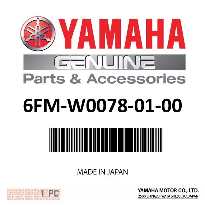 WATER PUMP REPAIR KI - 6FM-W0078-01-00