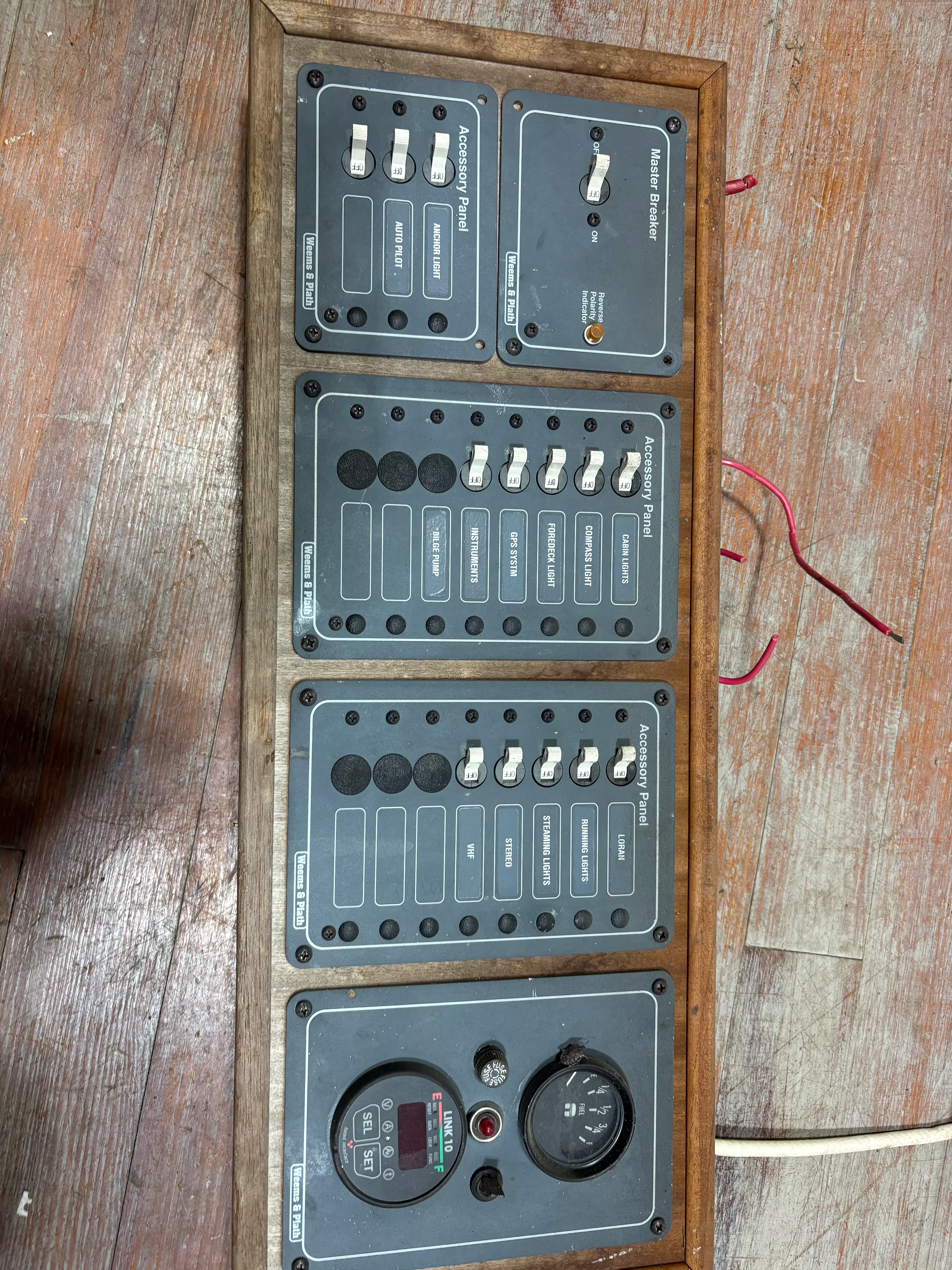 weems-plath-electric-panel-from-peterson-34 Weems and Plath Electric Panel from a Peterson 34