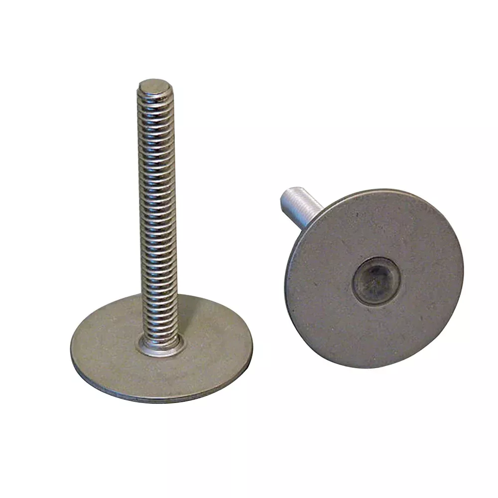 weld-mount-15-tall-stainless-stud-w14-x-20-threads-qty-10-142024 Weld Mount 15 Tall Stainless Stud w14 x 20 Threads Qty 10 142024