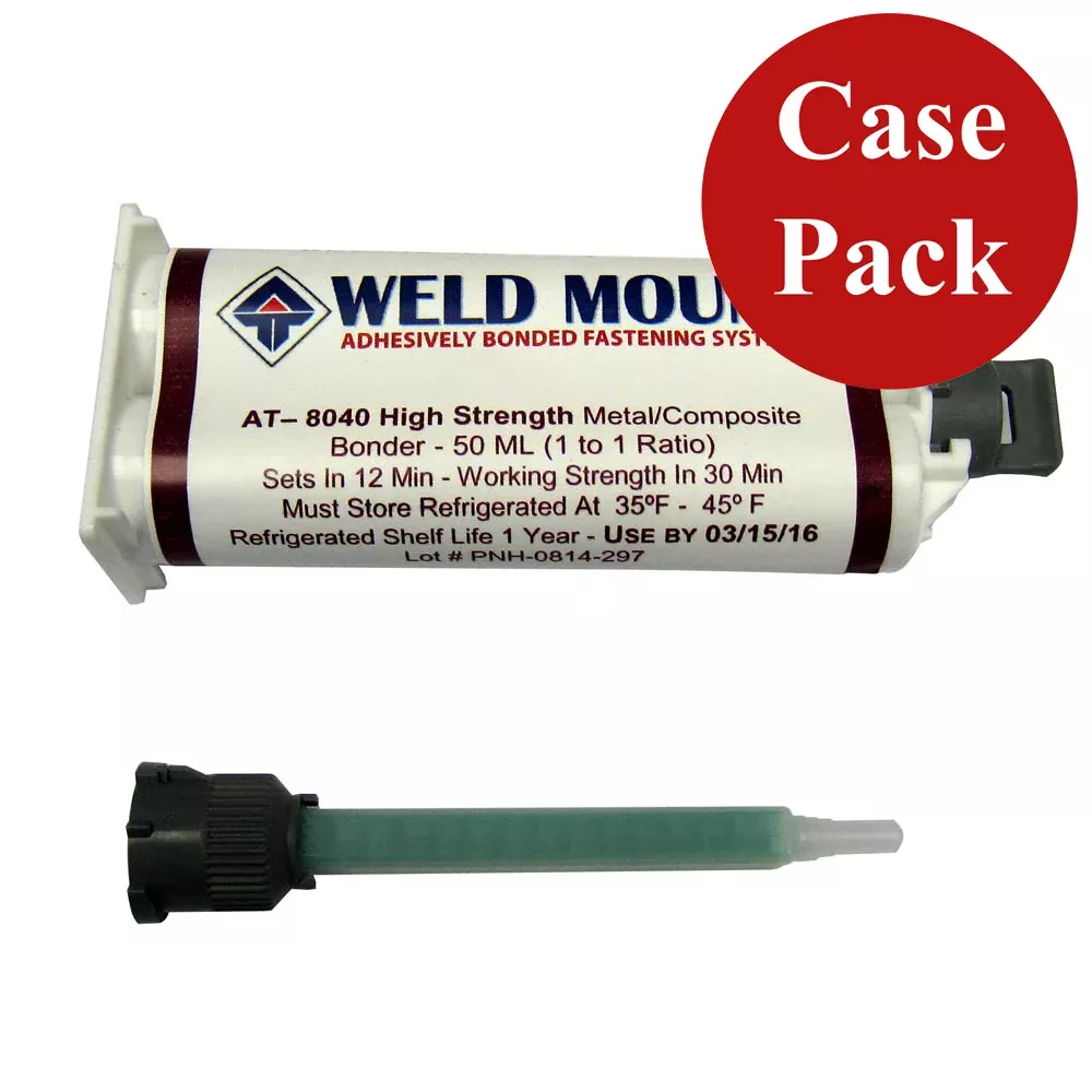 Weld Mount No Slide MetalComposite Bonder Case of 10 804010