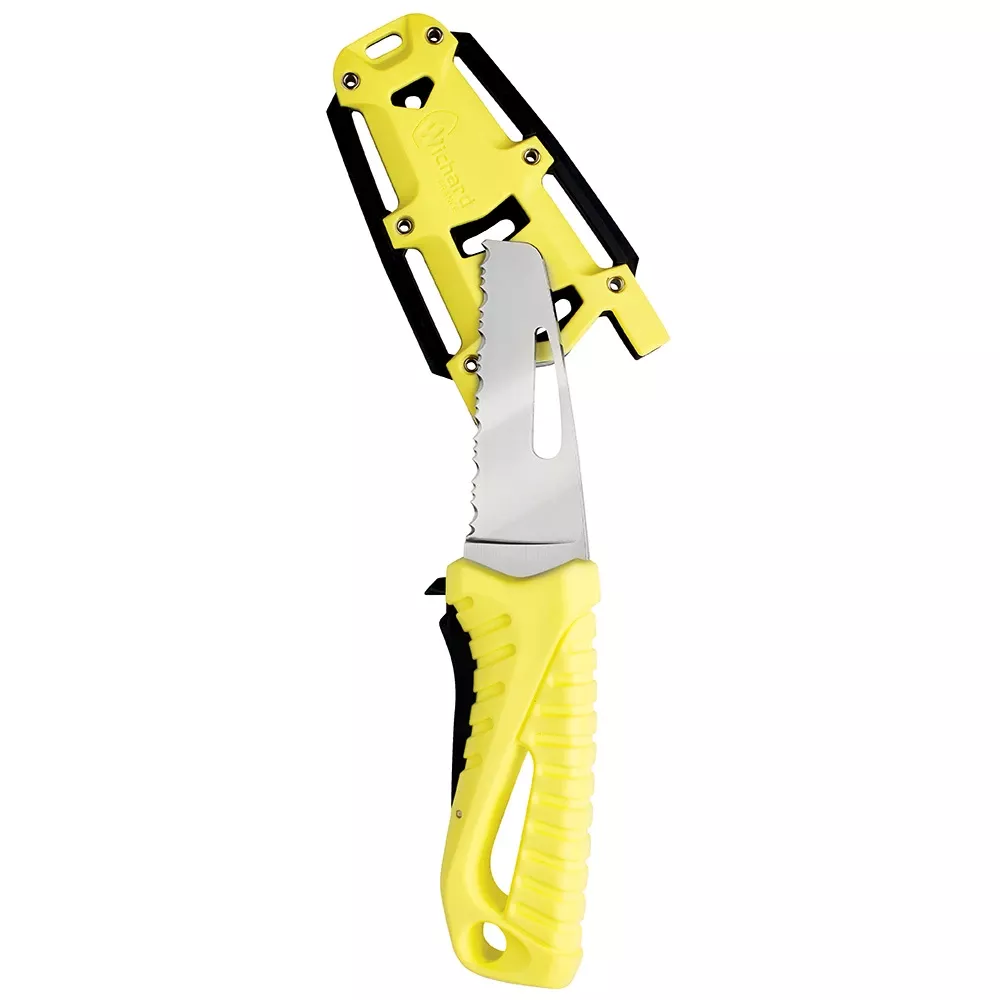 wichard-marine-offshore-rescue-knife-fixed-blade-fluorescent Wichard Marine - Offshore Rescue Knife Fixed Blade - Fluorescent