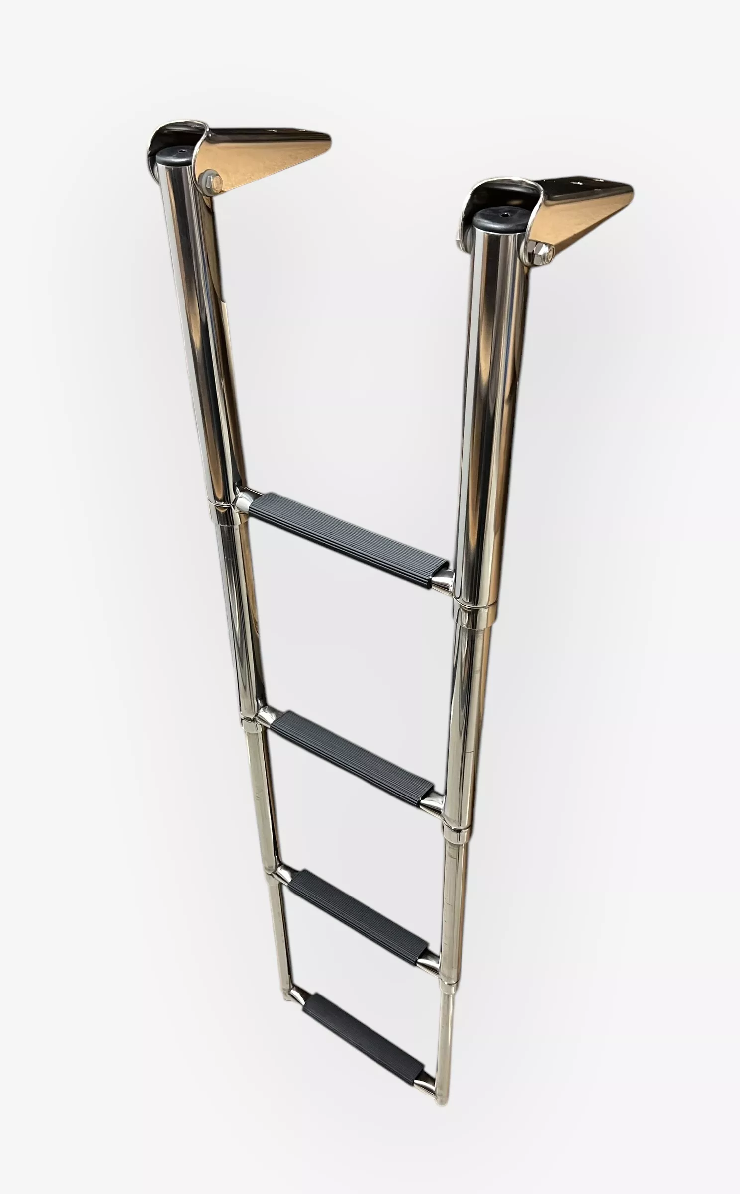 windline-tdl-4x-4-step-telescoping-ladder-over-platform-new-stainless-steel Windline TDL-4X, 4 Step Telescoping Ladder, Over Platform, NEW, Stainless Steel