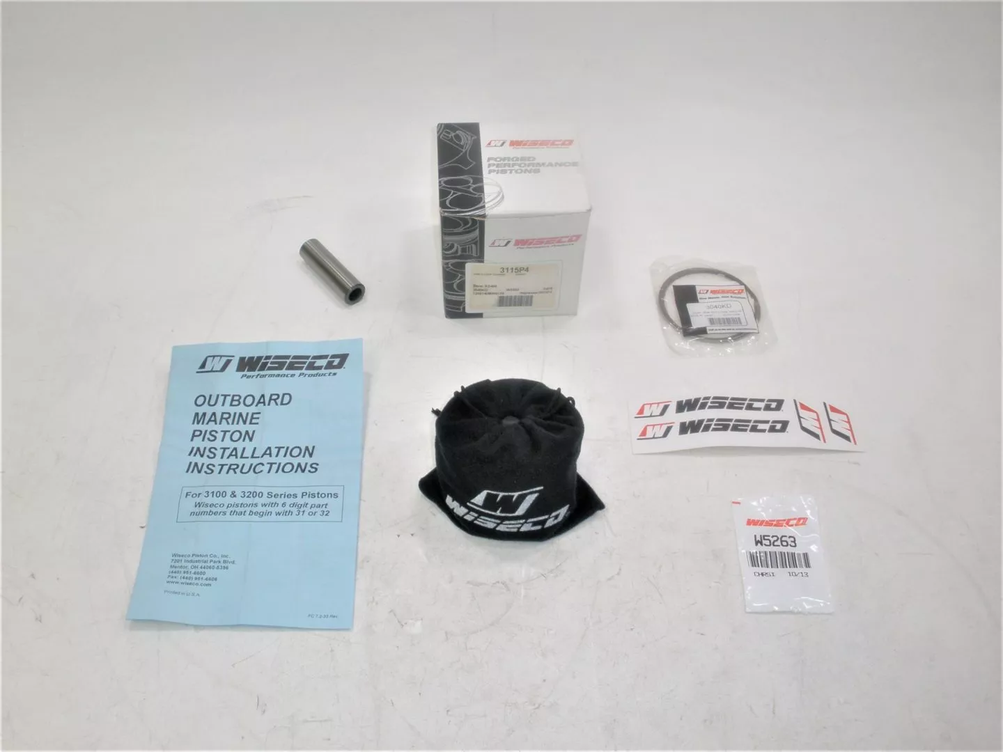 wiseco-3115p4-omc-loop-charge-marine-boat-outboard-engine-motor-piston-kit-new Wiseco 3115P4 OMC Loop Charge Marine Boat Outboard Engine Motor Piston Kit *NEW*