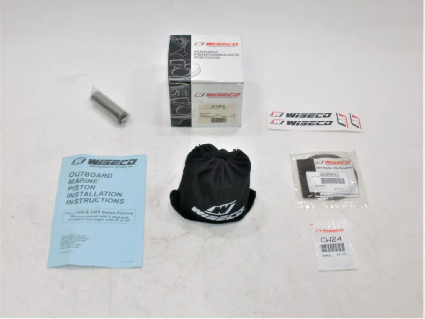 wiseco-3119ps-omc-v6-loop-charge-marine-outboard-engine-motor-piston-kit-new Wiseco 3119PS OMC V6 Loop Charge Marine Outboard Engine Motor Piston Kit *NEW*