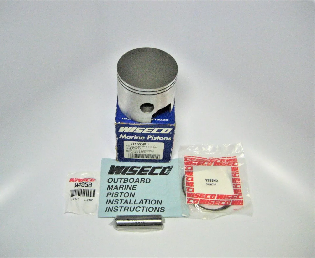 wiseco-3120p1-mercury-loop-charged-marine-outboard-engine-motor-piston-kit-new Wiseco 3120P1 Mercury Loop Charged Marine Outboard Engine Motor Piston Kit *NEW*