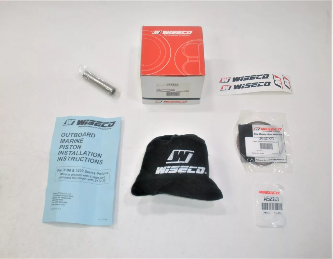 wiseco-3133s3-johnson-evinrude-omc-60-eagle-series-motor-piston-kit-new Wiseco 3133S3 Johnson Evinrude OMC 60° Eagle Series Motor Piston Kit *NEW*