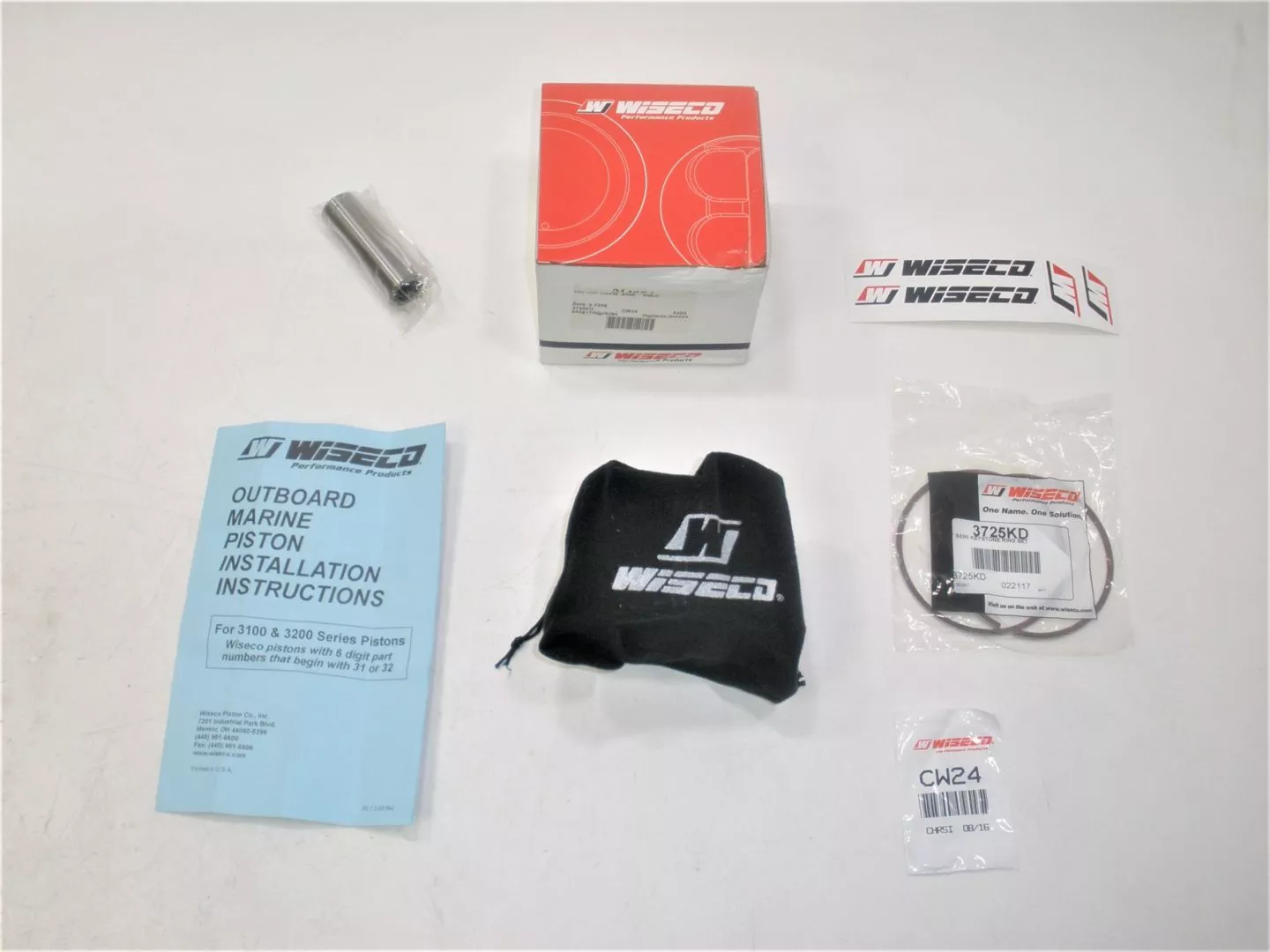 wiseco-3143s4-omc-v6-loop-charged-marine-outboard-engine-motor-piston-kit-new Wiseco 3143S4 OMC V6 Loop Charged Marine Outboard Engine Motor Piston Kit *NEW*