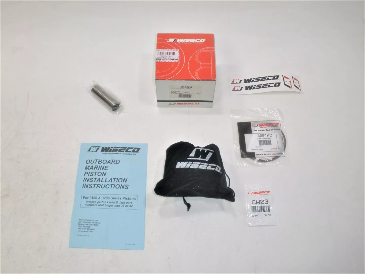 wiseco-3146p4-yamaha-v4-v6-2-stroke-marine-boat-outboard-engine-motor-piston-kit Wiseco 3146P4 Yamaha V4/V6 2-Stroke Marine Boat Outboard Engine Motor Piston Kit