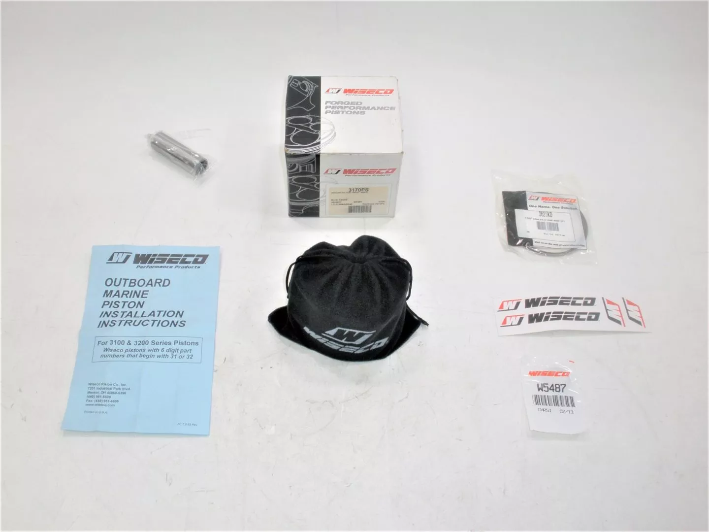 wiseco-3170ps-mercury-v6-3-0l-marine-boat-outboard-engine-motor-piston-kit-new Wiseco 3170PS Mercury V6 3.0L Marine Boat Outboard Engine Motor Piston Kit *NEW*