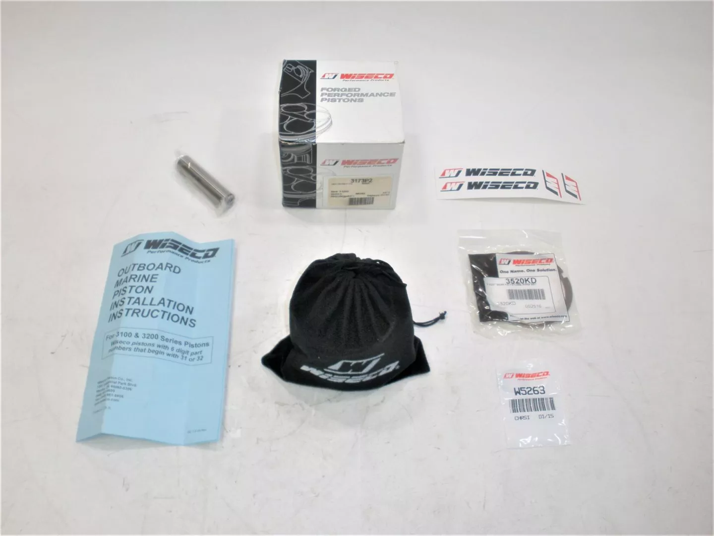 wiseco-3173p2-omc-v4-v6-marine-boat-outboard-engine-motor-piston-kit-new Wiseco 3173P2 OMC V4 V6 Marine Boat Outboard Engine Motor Piston Kit *NEW*