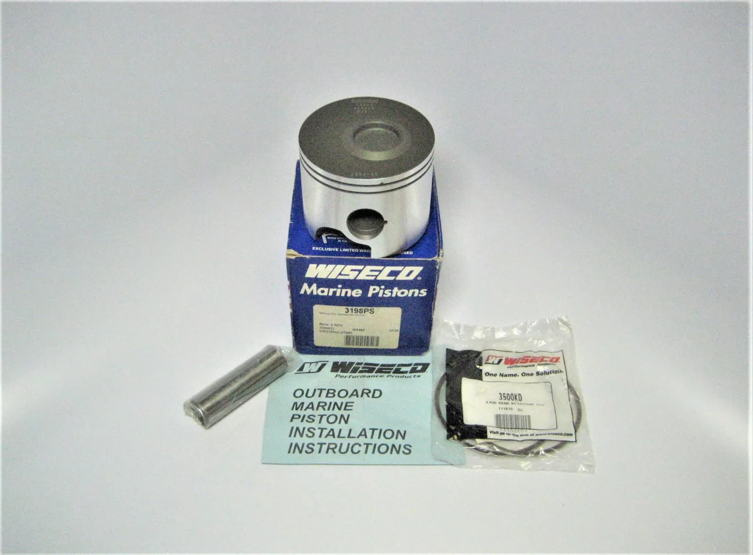 wiseco-3198psmercury-v6-2-5l-optimax-marine-outboard-engine-motor-piston-kit-new Wiseco 3198PSMercury V6 2.5L OptiMax Marine Outboard Engine Motor Piston Kit NEW