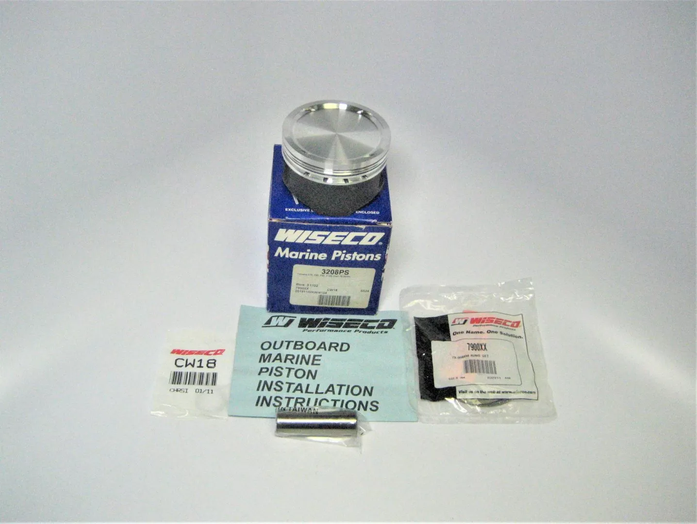 wiseco-3208ps-yamaha-il4-4-stroke-marine-outboard-engine-motor-piston-kit-new Wiseco 3208PS Yamaha IL4 4-stroke Marine Outboard Engine Motor Piston Kit *NEW*
