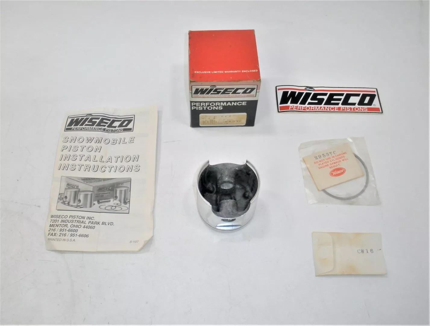 wiseco-516ps-kawasaki-js550-jet-ski-pwc-engine-motor-piston-kit-new-free-ship Wiseco 516PS Kawasaki JS550 Jet Ski PWC Engine Motor Piston Kit *NEW*FREE SHIP*