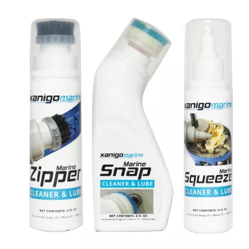 Xanigo Marine 3-Piece Marine ZipperSnap Lube Set [XMZSLS3PC]