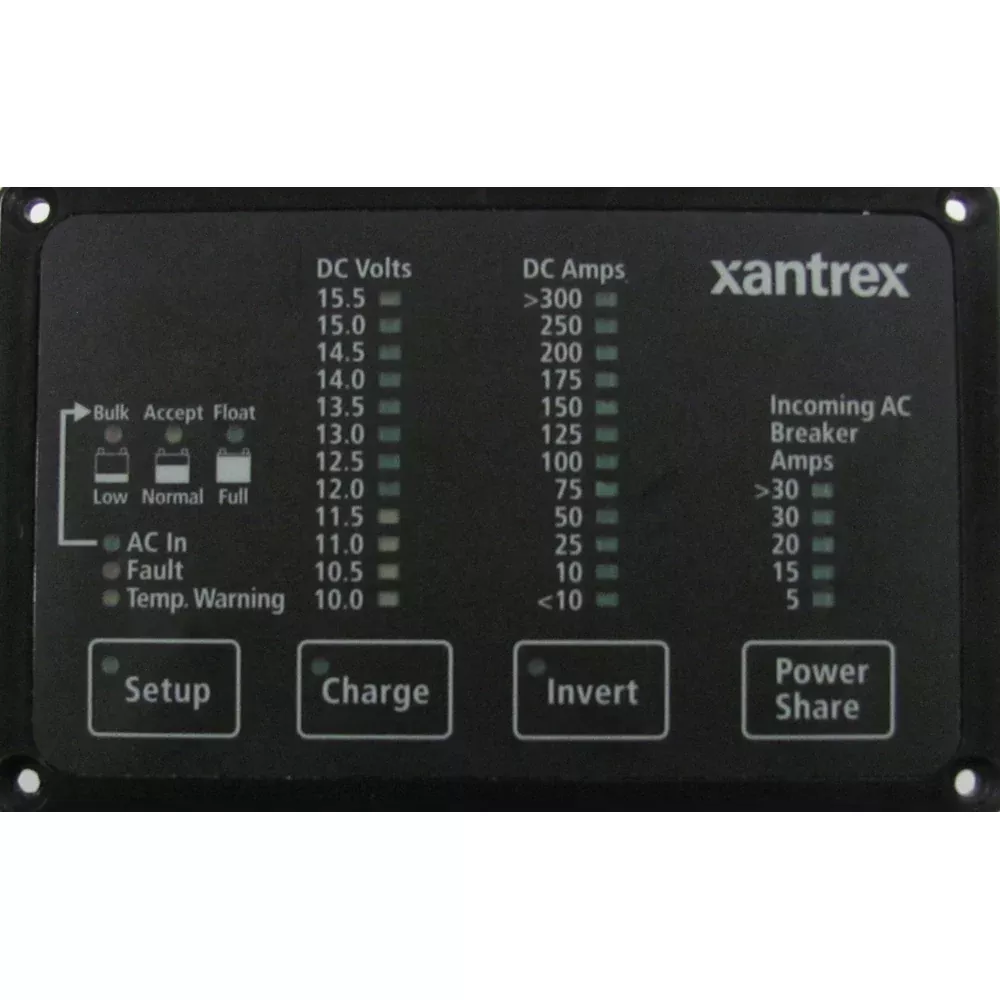xantrex-heart-fdm-12-25-remote-panel-battery-statusfreedom-inverter-charger-remo Xantrex Heart FDM-12-25 Remote Panel, Battery StatusFreedom Inverter/Charger Remote Control