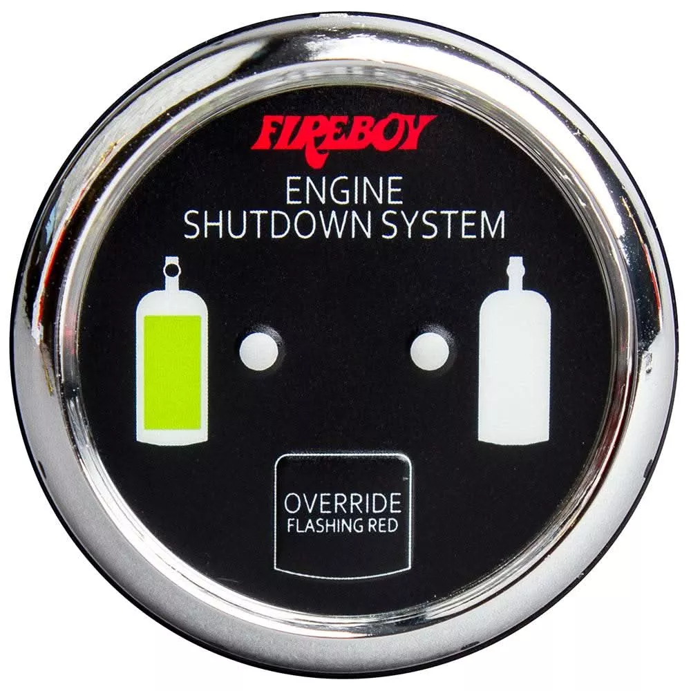 xintex-deluxe-helm-display-with-gauge-led-color-graphics-chrome-bezel Xintex Deluxe Helm Display with Gauge, LED & Color Graphics - Chrome Bezel