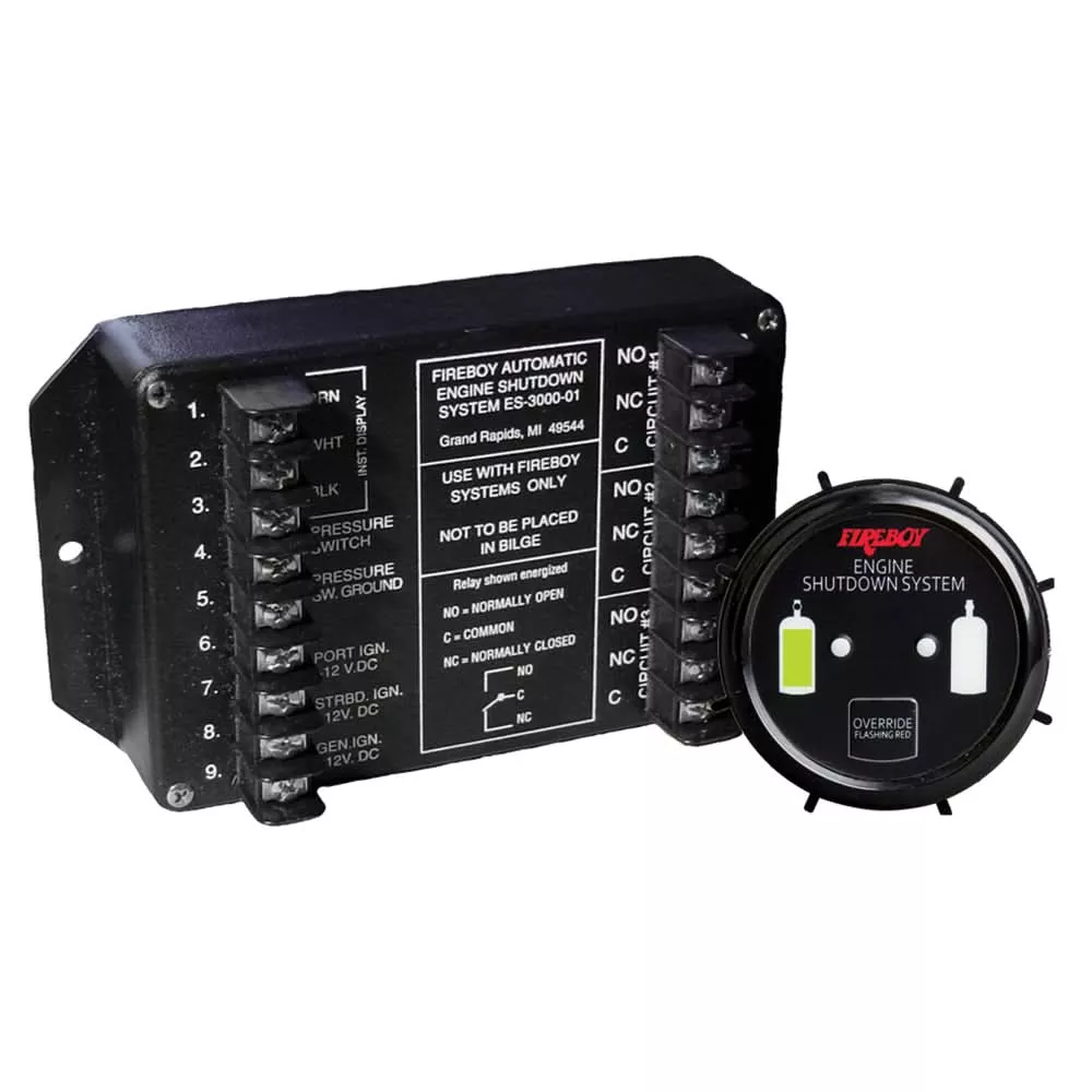 xintex-engine-shutdown-system-with-round-display-es-3000-01 Xintex Engine Shutdown System with Round Display - ES-3000-01