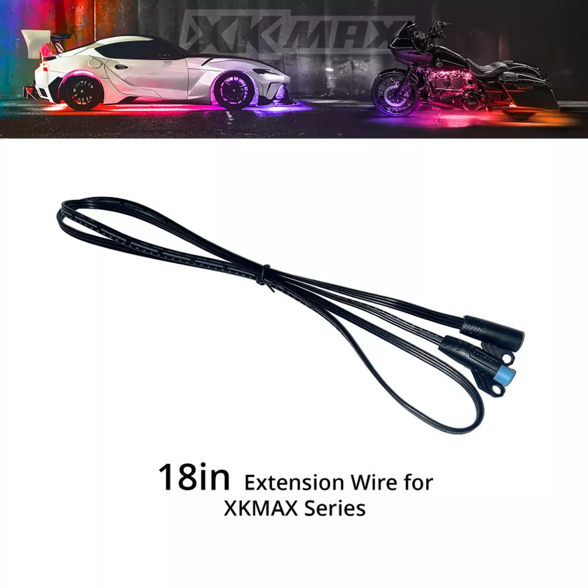 xk-glow-xkmax-18in-extension-wire XK Glow XKmax 18in Extension Wire