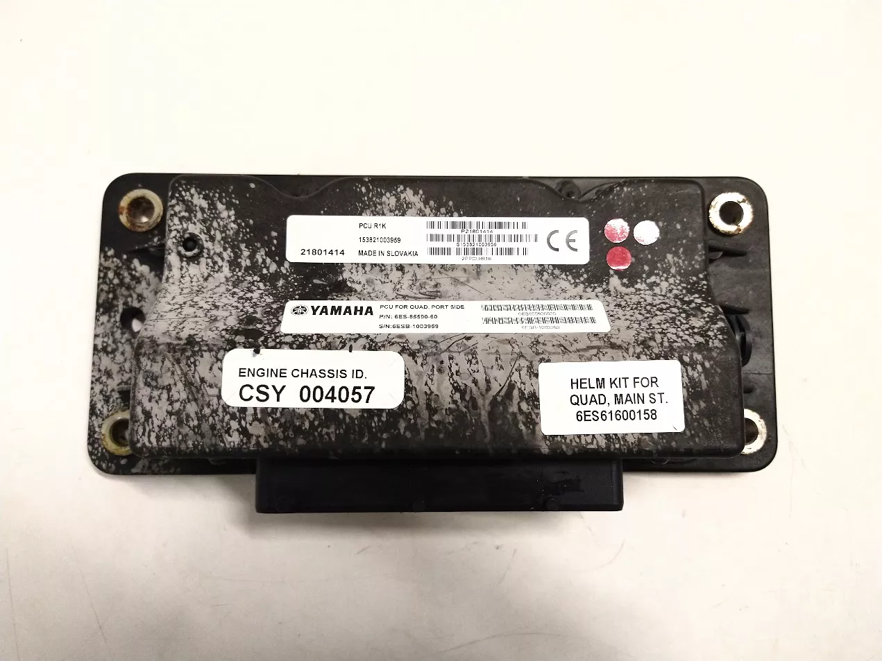 yamaha-6es-85590-60-helm-quad-port-side-pcu-21801414 Yamaha 6ES-85590-60, Helm Quad Port Side PCU 21801414