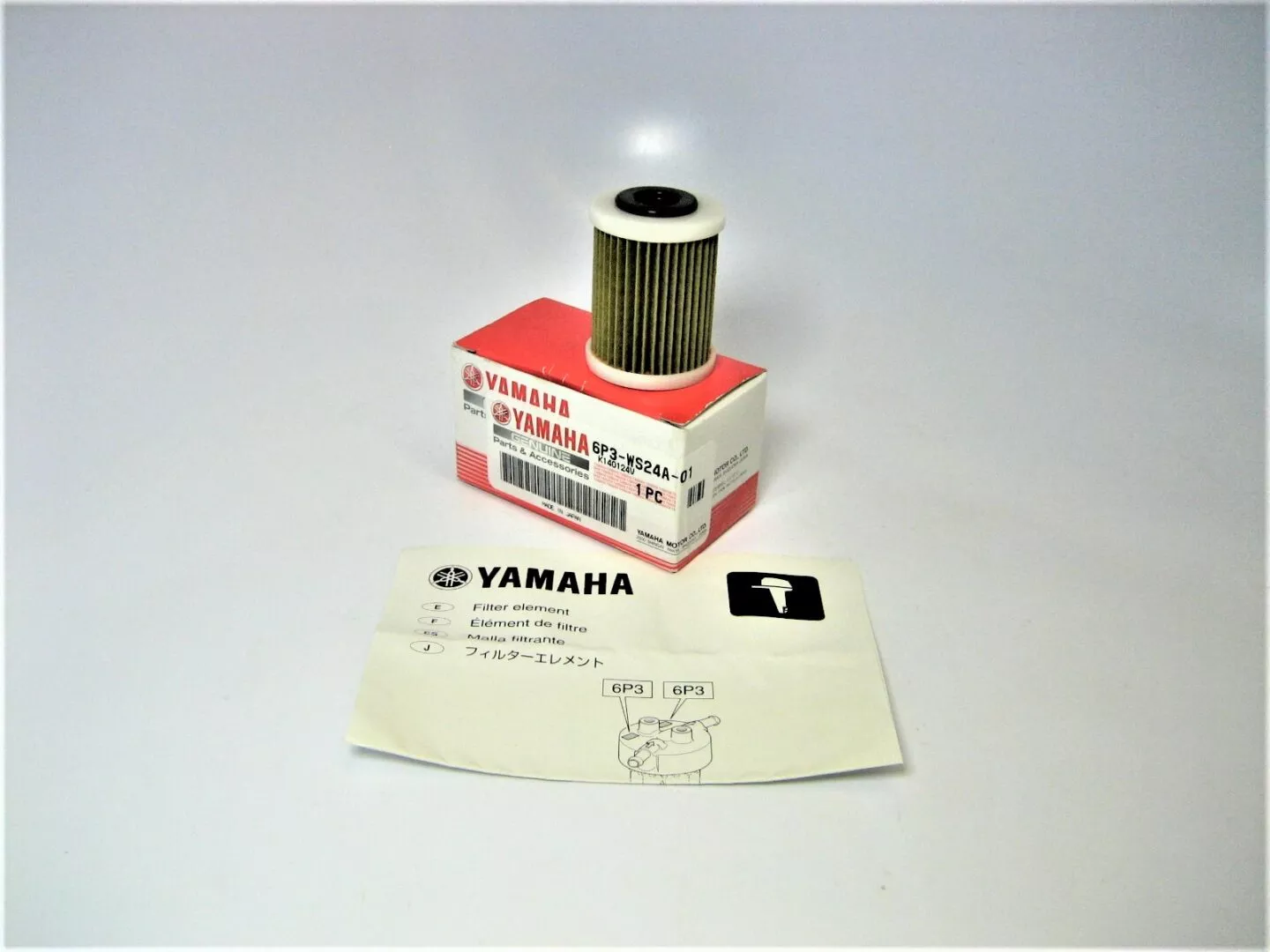 yamaha-6p3-ws24a-01-marine-150-350hp-outboard-engine-oem-primary-fuel-filter-new Yamaha 6P3-WS24A-01 Marine 150-350HP Outboard Engine OEM Primary Fuel Filter NEW