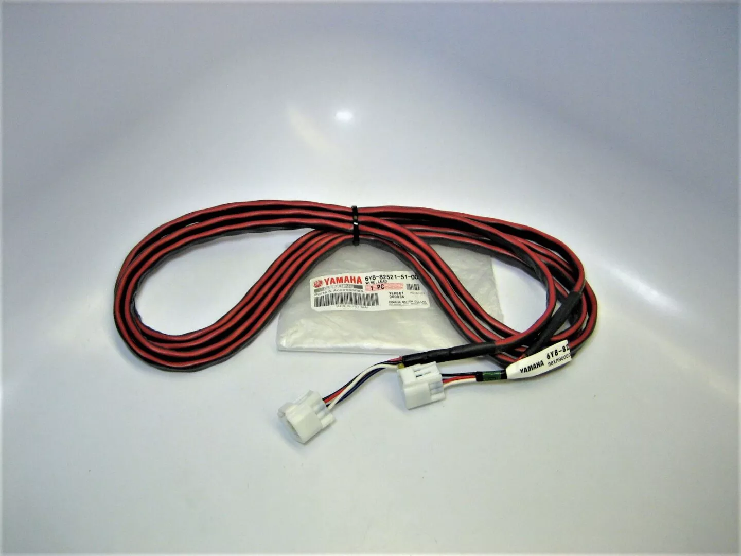 yamaha-6y8-82521-51-marine-oem-command-link-plus-12-pigtail-bus-harness-new Yamaha 6Y8-82521-51 Marine OEM Command Link/Plus 12' Pigtail Bus Harness ~ *NEW*